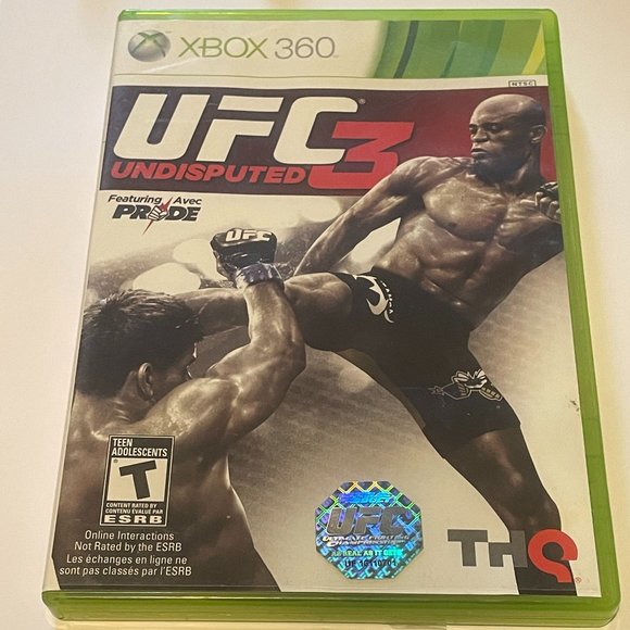 Microsoft Other - UFC Undisputed 3 XBox 360 Complete in Box